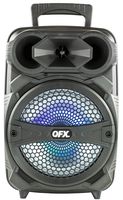 QFX PBX-81 8" Portable Bluetooth Party Speaker with Microphone