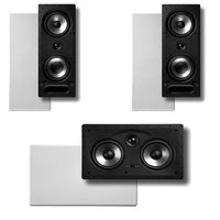Polk Audio Vanishing RT Series 3.0 in-Wall Home Speaker System (2-265RT & 1-255CRT)