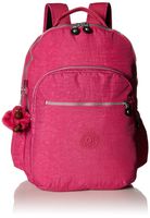 Kipling womens Seoul GO Laptop Backpack, very berry, One Size