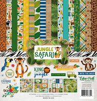 Echo Park Paper Company JS117016 Jungle Safari Collection Kit