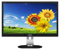 Philips 257E7QDSB 25-Inch IPS LED-Lit LCD Monitor, Full HD Res, 250cd/m2, 5ms, 20M:1 DCR, VGA,DVI,HDMI-MHL (Renewed)