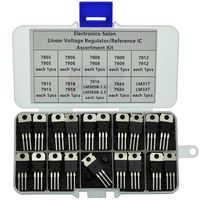 Generic 21 Types Positive & Negative Regulator IC Assorted Kit.