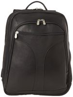 Piel Leather Checkpoint Friendly Urban Backpack, Black, One Size