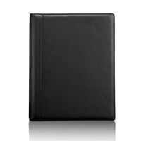 TUMI - Nassau Letter Pad Journal Notebook - Black Texture