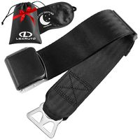 LexAuto Airplane Seat Belt Extender set │Southwest Airlines │FAA Approved Seatbelt Extender 7-24" │ Leather Bag and Double-sided Sleep mask │ Type B