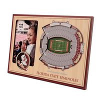 NCAA Florida State Seminoles 3D StadiumViews Picture Frame