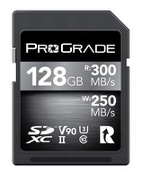 SD Card V90 (128GB) -Up to 250MB/s Write Speed and 300 MB/s Read Speed | for Professional Vloggers, Filmmakers, Photographers & Content Curators -Update Firmware Included - by ProGrade Digital