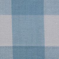 DII Buffalo Check Tabletop Collection, Napkin S/6, Light Blue & White 6 Piece