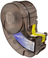 Brady X-78-499 Idxpert and Labxpert 1" Width x 1.9" Height, B-499 Nylon Cloth, Matte Finish Black on White Label (125 per cartridge)