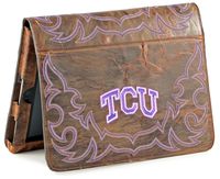 Gameday Boots NCAA TCU Horned Frogs TCU-IP062Texas Christian University iPad 2 Cover, Brass, One Size