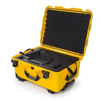 Nanuk Ronin M Waterproof Hard Case with Wheels and Custom Foam Insert for DJI Ronin M Gimbal Stabilizer Systems - 950-RON4 Yellow
