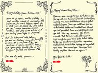 Quiplip Handwritten Yours Truly Birthday Cards, 6-Pack (YT02186PCK)