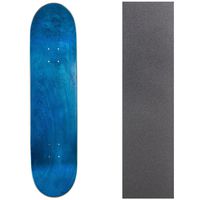Cal 7 Blank Skateboard Deck with Grip Tape | 7.75, 8.0 and 8.25 Inch | Maple Board for Skating (8.25 inch, Blue)