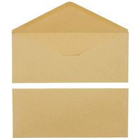 Juvale 60-Pack #12 Standard Kraft Business Envelopes, 4 3/4 x 11 Inches