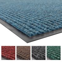 Notrax 109 Brush Step Entrance Mat, for Home or Office, 3' X 5' Slate Blue