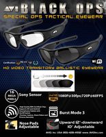 AViwear Professional 1080p Video Camera Sunglasses