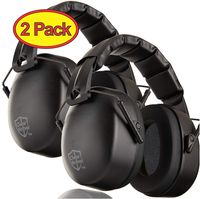 ClearArmor 2 Pack - Safety Shooting Ear Muffs Hearing Ear Protection - 31.5 dB SNR Noise Reduction - Comfortable Earmuffs that Work for Hunting, Gun Range, Mowing