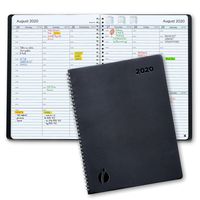 2020 Weekly Planner and Monthly Planner - Hourly Appointment Book 2020 - Softcover, Twin-Wire Binding - Simple Design Inspires Productivity - 6.5x8.5