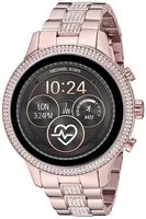 Michael Kors Women's Access Runway Stainless Steel Plated Touchscreen Watch with Strap, Goldtone, 18 (Model: MKT5052)