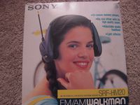 Sony SRF-HM20 Walkman Headphone Radio