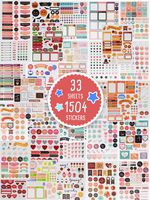 Gorgeous Planner Stickers - 1500+ Stunning Design Accessories Enhance and Simplify Your Planner, Journal and Calendar