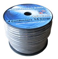 Blast King IRS1X4X14-150 150-Feet Stage Speaker Cable 14 Gauge 4 Cond Single Jacket