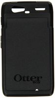 OtterBox Commuter Series Phone Case - Mobile Case for Motorola DROID RAZR Smartphone - Max Protection Android Cellphone Case with Silicone Ports/Jacks Cover, Clear Screen Protector - 77-19139 (Black)