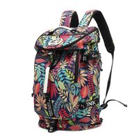 Kalesi Starry Sky Lightweight Travel Backpack Waterproof Carry-On Duffel Bag Laptop Crossbody Bag Outdoor Daypack with Shoe Compartment for College, School, Sport, Gym, Hiking (Floral-Bright)