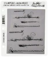 Stampers Anonymous CMS365 ClngStp THoltz Stitches, None