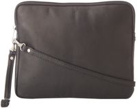 Piel Leather Ipad Sleeve, Black, One Size
