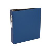 Economy Binders with Round Rings - COLORS, 2", 1 Pack, Blue