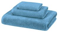 AmazonBasics 3 Piece Cotton Quick-Dry Bath Towel Set - Lake Blue