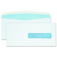 Quality Park QUA21432 21432 Health Form Gummed Security Envelope, #10 1/2, 4 1/2 x 9 1/2, White (Box of 500)