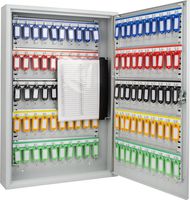 BARSKA CB12956 Key Lock 100 Position Adjustable Key Cabinet Lock Box Grey