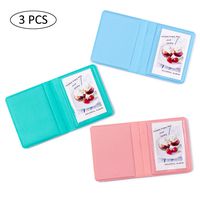 Ablus 28 PocketsX3 Mini Photo Album for Fujifilm Instax Mini 7s 8 8+ 9 25 26 50s 70 90 Instant Camera & Name Card (Blue/Pink/Mint)