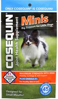 Cosequin Minis Soft Chews Maximum Strength with MSM Plus Omega3, 45 Count