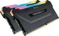 CORSAIR VENGEANCE RGB PRO 16GB (2x8GB) DDR4 3200MHz C16 LED Desktop Memory - Black