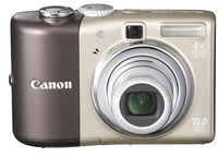 Canon Powershot A1000IS 10MP Digital Camera with 4x Optical Image Stabilized Zoom (Brown)