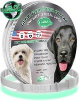 еZOOlife Glow ECO Pest Control Collar: Hypoallergenic Waterproof Protection Long Lasting Flea and Tick Prevention Fully Adjustable one Size fits All
