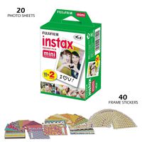 Fujifilm INSTAX Mini Instant Film (White) for Fujifilm Mini 8 & Mini 9 Cameras (20 Sheets)