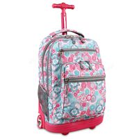 J World New York Sundance Rolling Backpack, Blue Raspberry, One Size