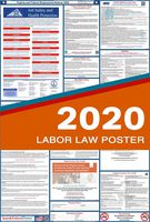 2020 Virginia State and Federal Labor Law Poster - Laminated 27" x 40"