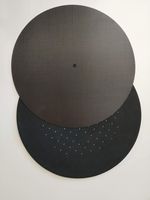 Extremephono Speed Standard Turntable Mat Kit bundled with None-Felt Mat (SPSM1)