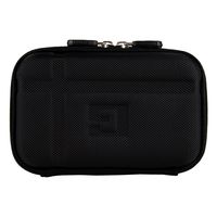 Vangoddy Premium Hard Shell Nylon Black Protective Case for Voice Caddie Swing SC100 and SC200 Swing Caddie