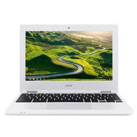 Acer Chromebook CB3-131-C3SZ 11.6-Inch Laptop (Intel Celeron N2840 Dual-Core Processor,2 GB RAM,16 GB Solid State Drive,Chrome), White(Renewed)