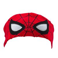 Kids Headband Headphones Volume Limiting Switch Thin Speakers & Comfortable Soft Cotton Headband Perfect for Children's Earphones for School Home and Travel (Spiderman (Frustration Free Packaging))