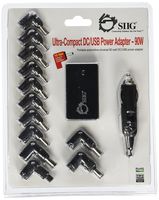 SIIG AC-PW0H12-S1 90W Ultra-Compact DC/USB Power Adapter