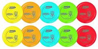 Innova DX Aviar Putt and Approach Disc Golf Putter Practice Pack of 10 (170-172g) Colors Will Vary