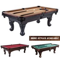 Barrington Belmont 90" Claw Leg Billiard Table Set with Cues Rack Balls and Chalk (22 Pieces)