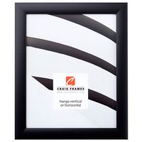 Craig Frames 1WB3BK 20 by 30-Inch Wall Decor Frame, Smooth Finish, 1-Inch Wide, Matte Black